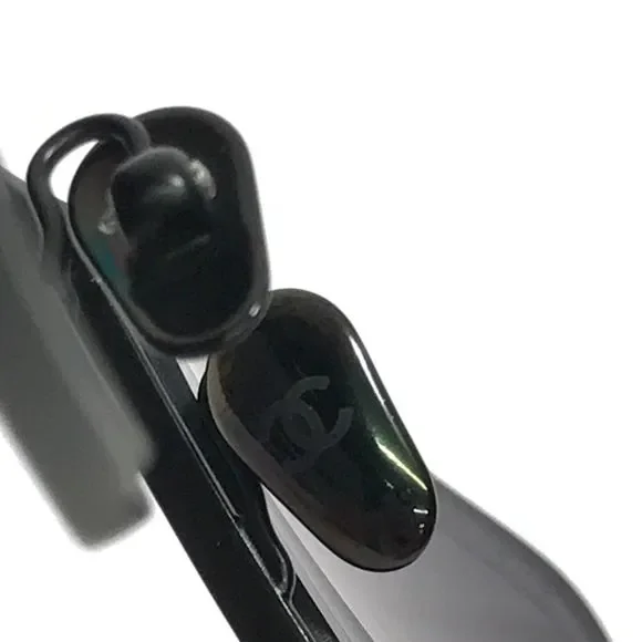 CHANEL Sunglasses 4267 c.101/S4 Black Cat Eye Frames with Black Lenses - Picture 12 of 13